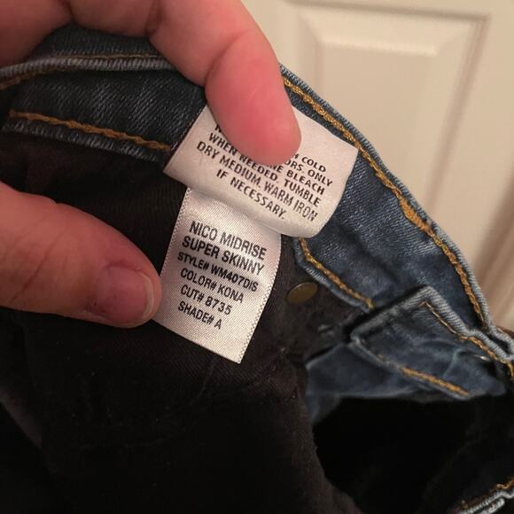 Hudson Mid Rise Nico Super Skinny Jeans - Picture 7 of 7